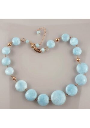 Collier acquamarina milk CN3455