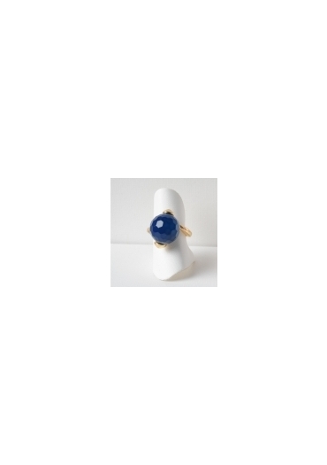 Anello agata blu zaffiro AN153