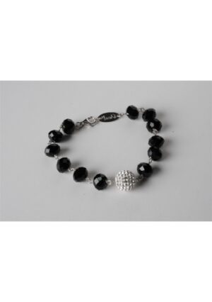 Bracciale agata nera