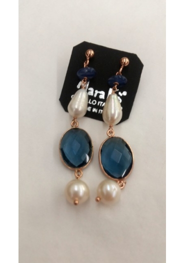 Or perle, cianite, quarzo blue light – cod:OR1862