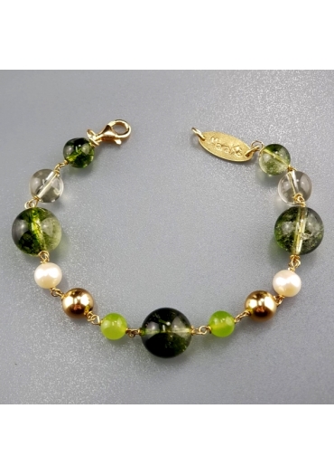 Br Quarzo verde muschiato