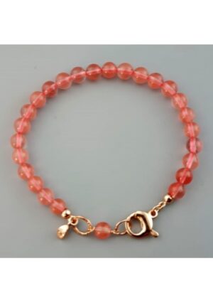 Bracciale Easy Quarzo cherry 6 mm﻿