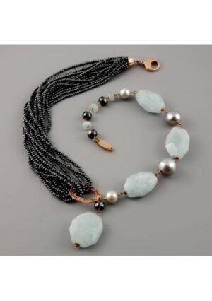 Collier Acquamarina