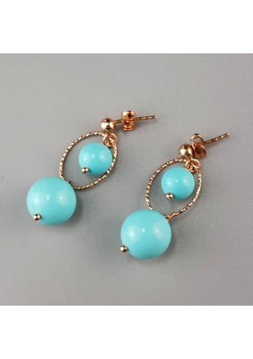 Or pasta turchese 4 fiori – cod:OR1822