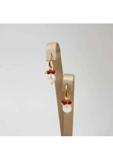 Or perla barocca, agata ruby – cod:OR1942