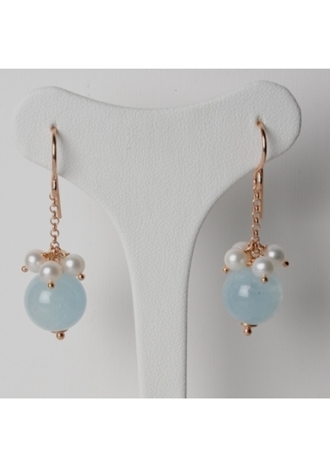 Orecchini, Acquamarina milk, p.d.f. – cod:OR1363