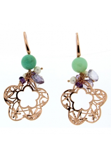 Or laserati diamantati, crisoprasio, ametista﻿