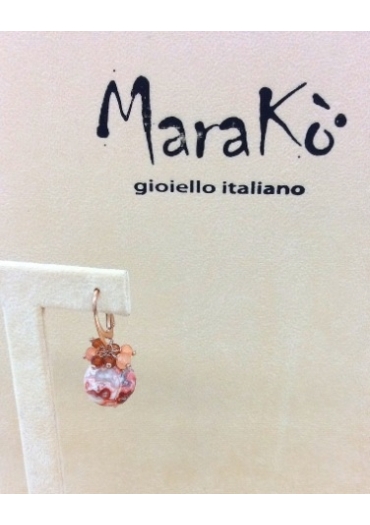 Orecchini diaspro marrone