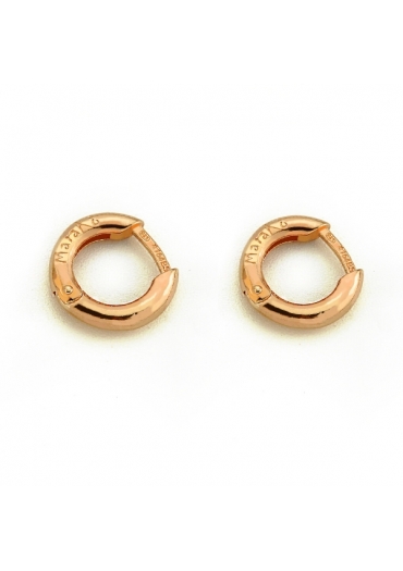 Orecchini Moonlight cerchietti lisci Rosè﻿