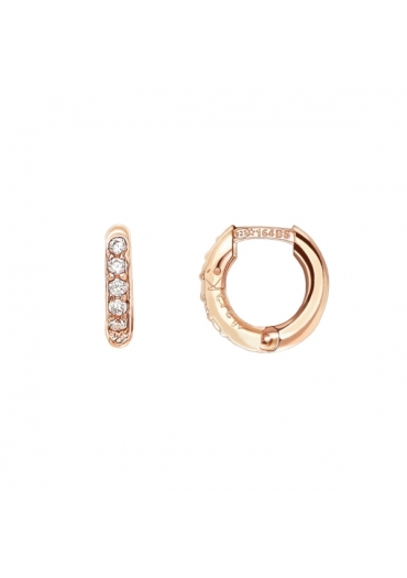 Orecchini Moonlightcon zirconi rosè