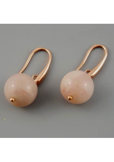 Orecchini opale rosa