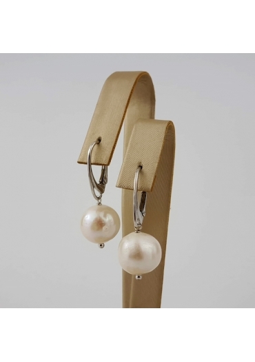 Orecchini perle coltivate 13 mm﻿