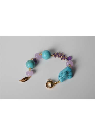 Bracciale Aulite turchese