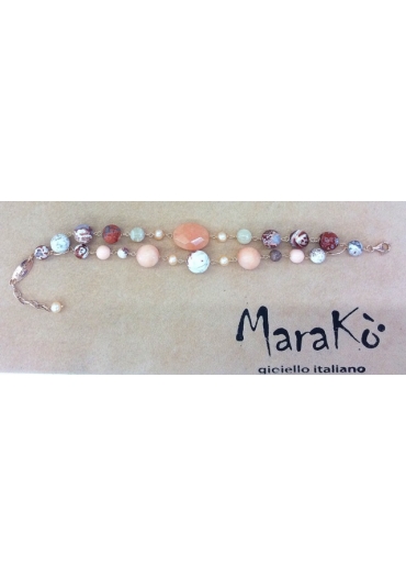 Bracciale a 2 fili diaspro