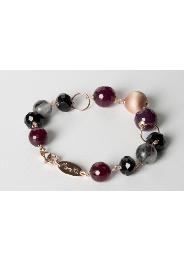 Bracciale agata ruby