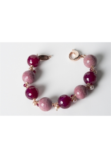 Bracciale agata ruby