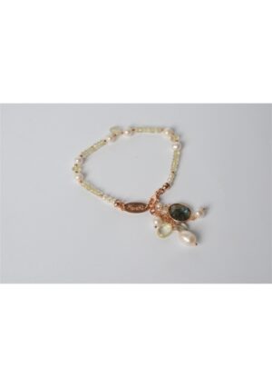 Bracciale citrino taglio macchina