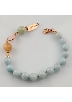 Bracciale acquamarina milk ﻿