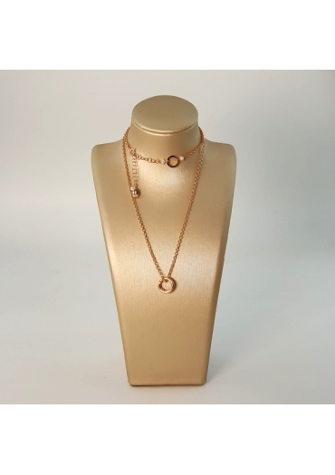 Catenina Fantasy basic, arg.925 Rosè 42-50 cm﻿