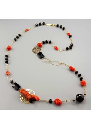 Collana corallo rosso