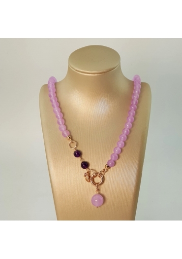 Collier Easy, Giada Lavanda,ametista﻿
