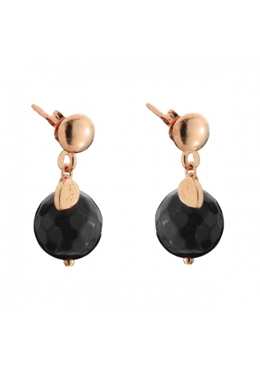 Orecchini  melina agata nera﻿