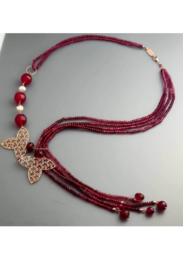 Sciarpetta agata ruby﻿