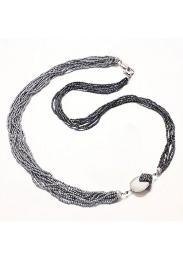 Chanel ematite naturale e galvanizzata﻿