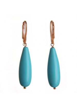 Or gocciia pasta turchese 4 fiori