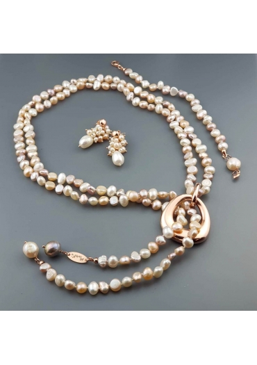 Parure perle coltivate﻿