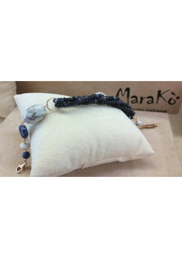 Bracciale quarzo grigio