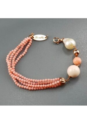 BR corallo bamboo e conchiglia rosa