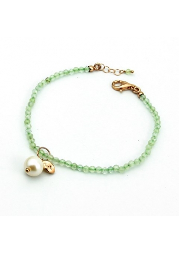 Br quarzo rutilato verde chiaro﻿