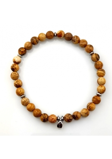 Bracciale paesina 6 mm﻿