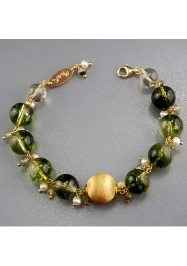 Bracciale quarzo muschiato﻿