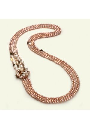 chanel multifilo perle coltivate acqua dolce