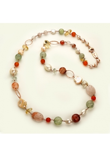 Chanel quarzi multicolor, perle coltivate﻿