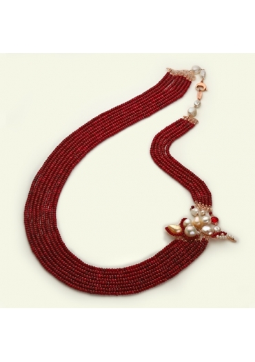 Chanel multifilo agata ruby
