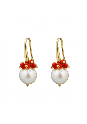 Orecchini perle barocche