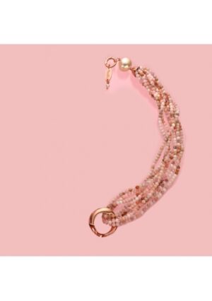 Fascia in opale rosa taglio diamond
Parte di una collezione componibile