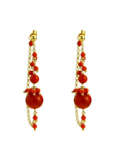 Or corallo bamboo rosso