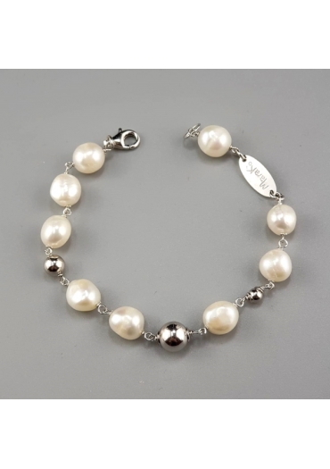 Bracciale perle coltivate﻿