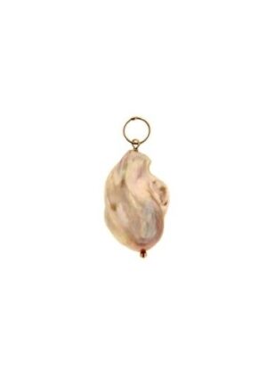 Ciondolo perla barocca rosa﻿