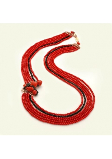 Collier multifilo