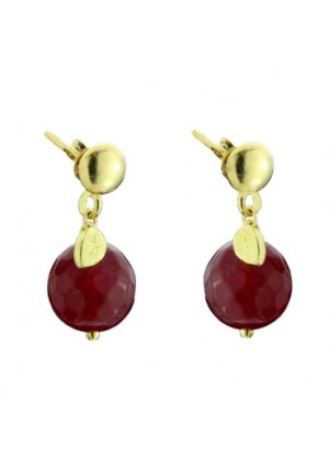 Orecchini melina agata ruby﻿