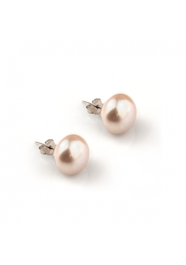 Orecchini perla coltivata bianca 10-10,5 mm﻿