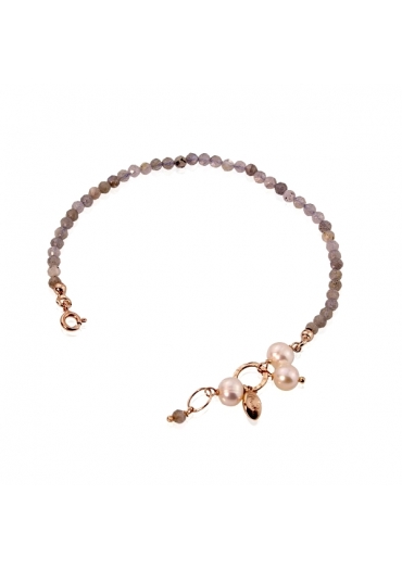 Bracciale rugiada, labradorite﻿